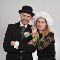 Yvonne Smits - Janssen & Djowie van der Sterren boerebruudspaar 2024